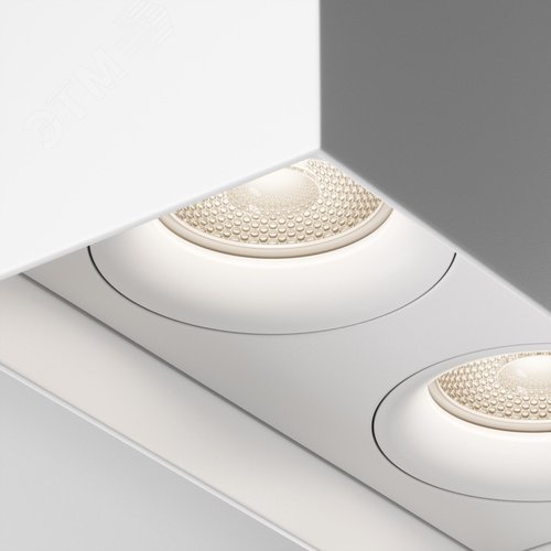 Светильник потолочный Slim GU10х2 Белый - фото 3