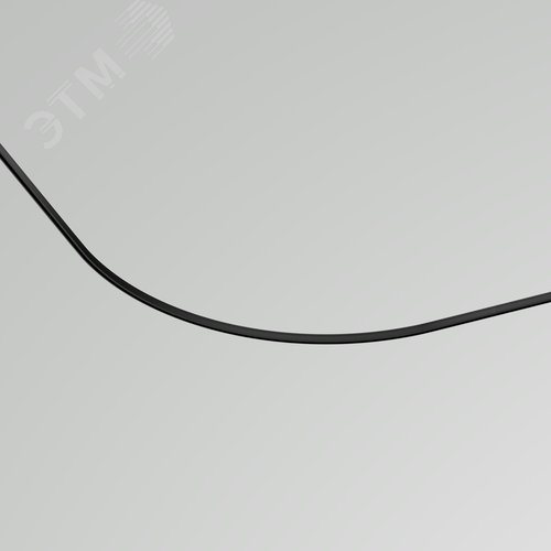Коннектор радиусный D900 накладной Levity черный - фото 3