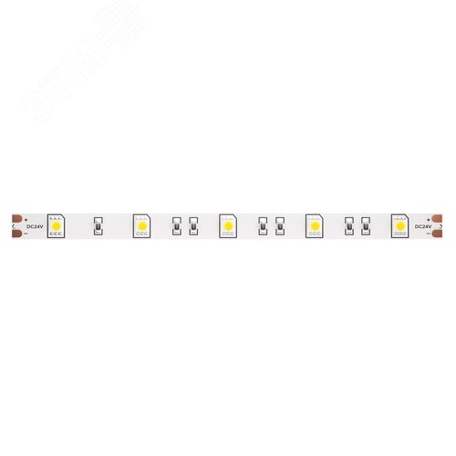 Лента светодиодная 24В 5050 7,2Вт/м 6000K 5м IP65 - фото 1