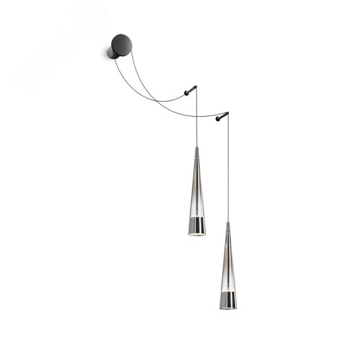 Светильник настенный (бра) Maytoni P090WL-L24CH3K Хром - фото 1