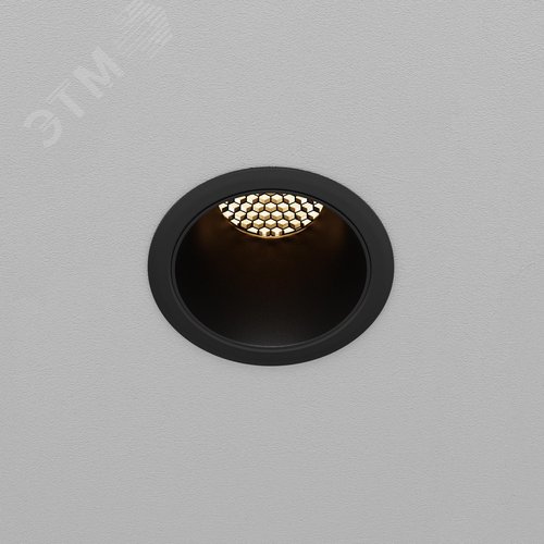 Светильник встраиваемый Dip DL116-10W-3K-B Черный - фото 8