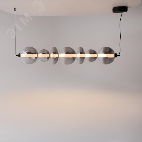Светильник подвесной Futuro LED 40W Черный - фото 3