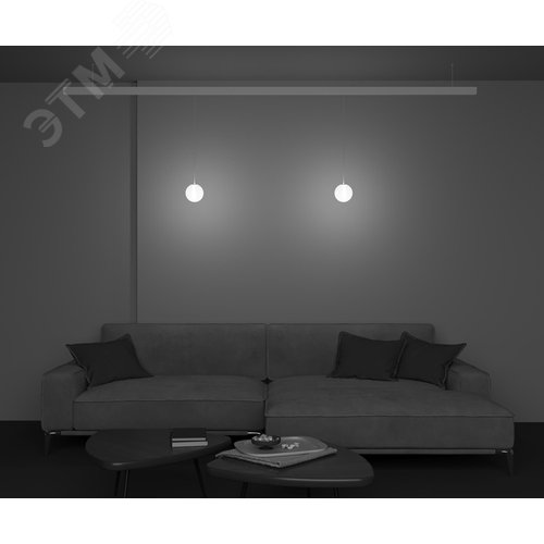 Светильник трековый подвесной Luna Exility 2700-4000K 5Вт 360 град Dim Dali1 - фото 6