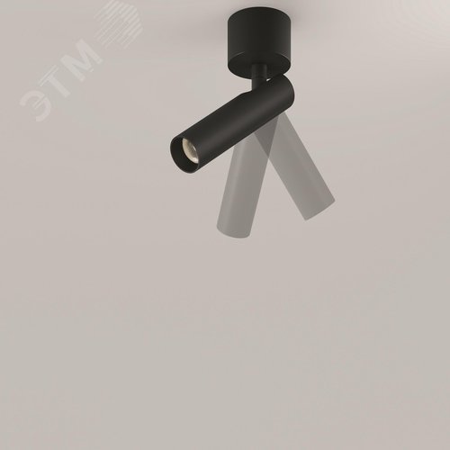 Светильник потолочный Focus T LED 6W Черный - фото 6