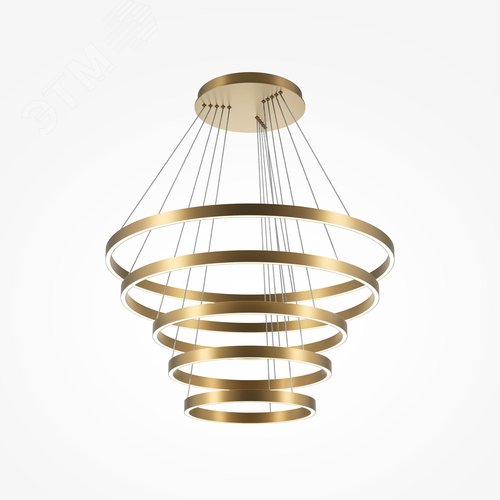 Светильник подвесной Rim LED 173W Латунь - фото 2