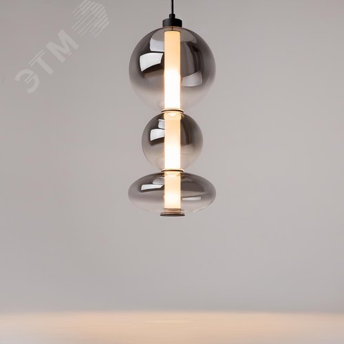Светильник подвесной Futuro LED 24W Черный - фото 6