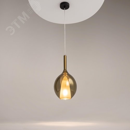 Светильник подвесной Duality E27х1х60W Черный - фото 4