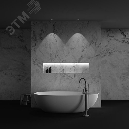 Светильник встраиваемый Dip DL119-10W-2.7K-TRS-W Белый - фото 3