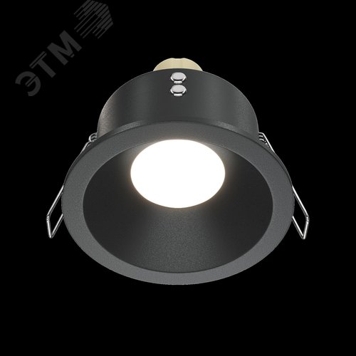 Светильник встраиваемый Zoom Черный - фото 4