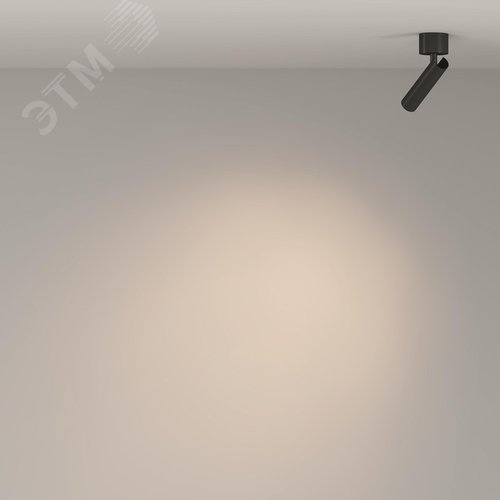 Светильник потолочный Focus T LED 6W Черный - фото 4