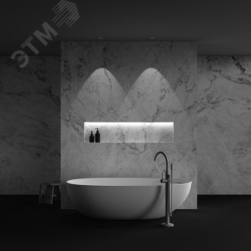 Светильник встраиваемый Dip DL122-15W-3K-TRS-W Белый - фото 7