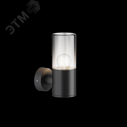 Светильник настенный (бра) Outdoor Amas IP 54 E27х1х60W Графит - фото 4