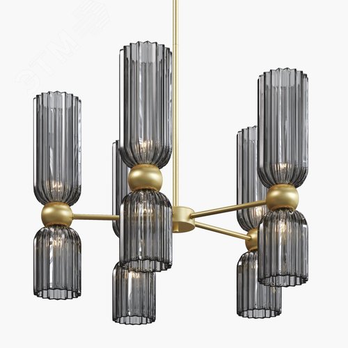 Светильник подвесной Antic E14х10х40W Золото - фото 5