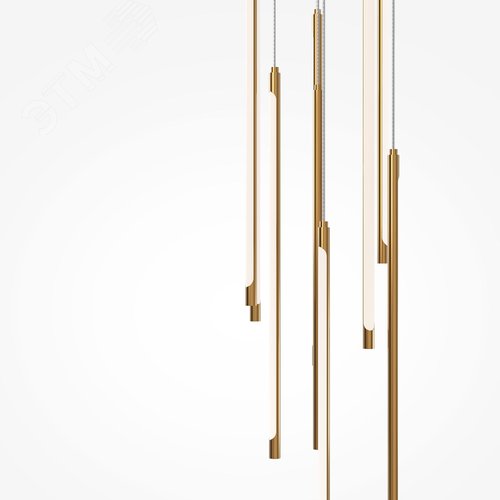 Светильник подвесной Light stick LED 46W Латунь - фото 5