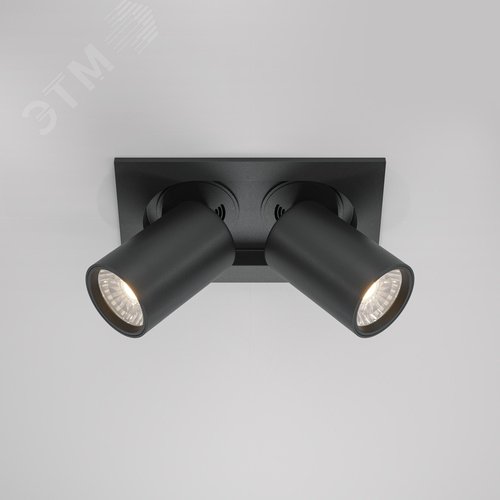 Светильник встраиваемый Hidden DL045-02-10W4K-B Черный - фото 3