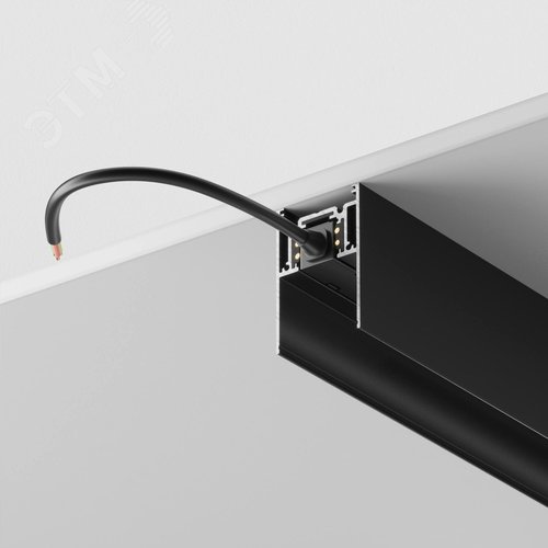 Шинопровод 3м Gravity накладной/подвесной черный - фото 3