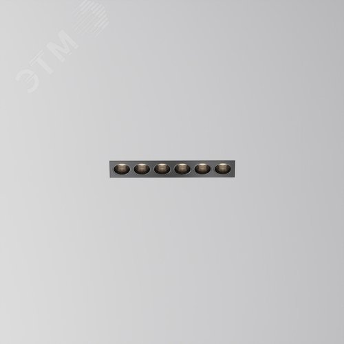 Светильник встраиваемый Points DL065-12W3-6K-TRS-B Черный - фото 3