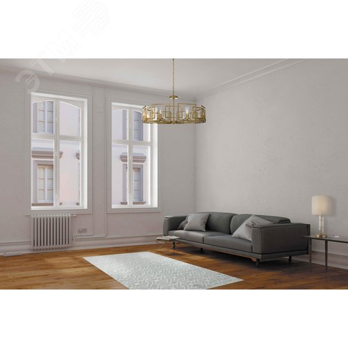 Светильник подвесной Bowi E14х8х40W Золото - фото 3