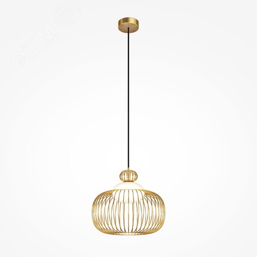 Светильник подвесной Levitation G9х1х40W Латунь - фото 4