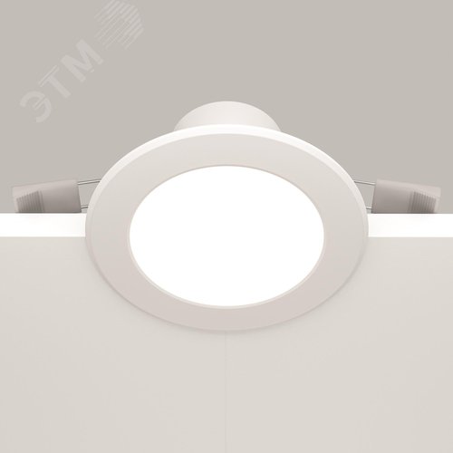 Светильник встраиваемый LED Stockton 3000-6000K 1x7Вт 110 град IP44 белый - фото 3