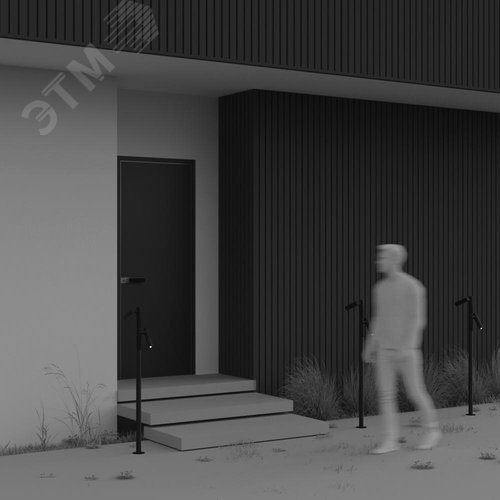 Светильник ландшафтный Outdoor Torq IP 65 LED 20W 3000 K Черный - фото 7