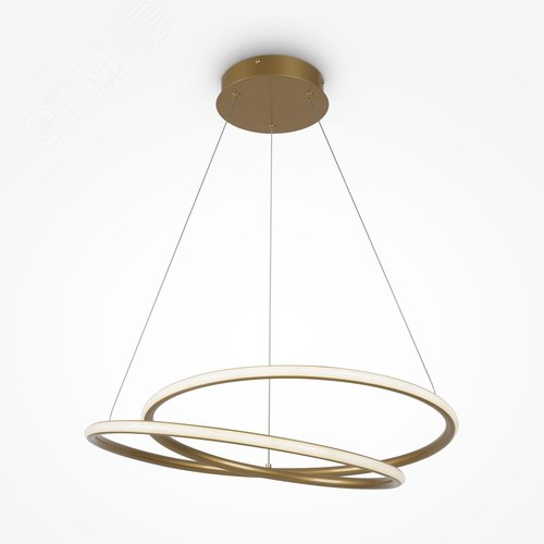 Светильник подвесной Nola LED 39W Латунь - фото 3