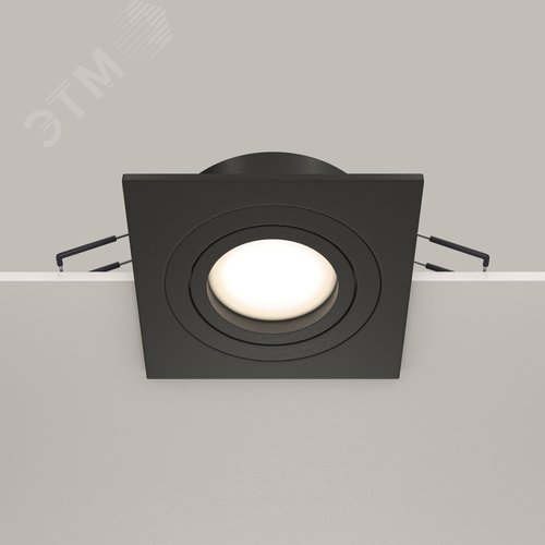 Светильник встраиваемый Atom Черный - фото 5