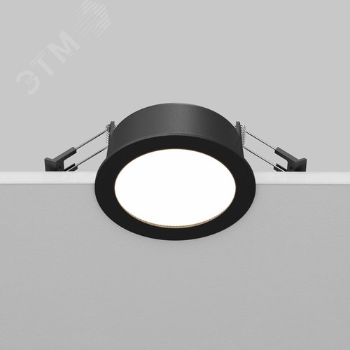 Светильник встраиваемый Orb DL130-GX53-B Черный - фото 3
