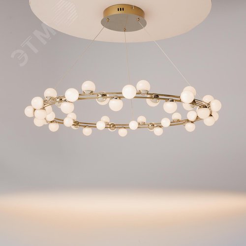 Светильник подвесной Tessara LED 55W Золото - фото 5