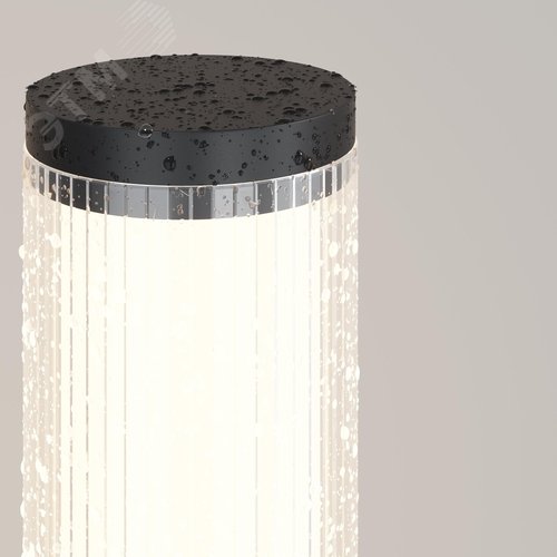 Светильник ландшафтный Outdoor Ster IP 65 LED 50W 3000 K Черный - фото 4
