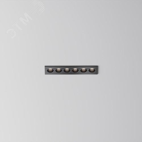 Светильник встраиваемый Points DL065-12W3-6K-B Черный - фото 3