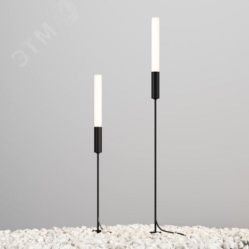 Светильник ландшафтный Outdoor Flare IP 65 LED 3W 3000 K Графит - фото 6