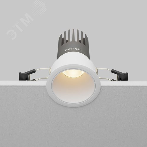 Светильник встраиваемый Dip DL116-10W-3K-W Белый - фото 4