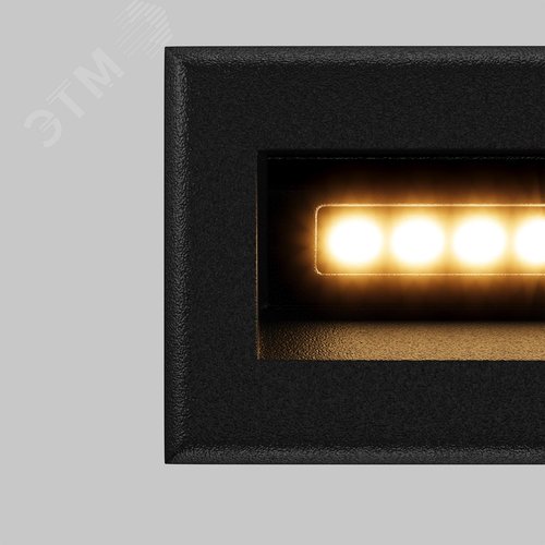 Подсветка для лестниц Outdoor Bosca IP 65 LED 3W 3000 K Черный - фото 7