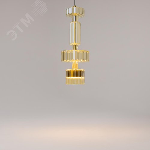 Светильник подвесной Level LED 12W Латунь - фото 6