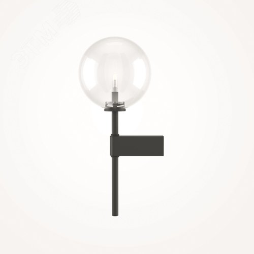 Светильник настенный (бра) Maytoni MOD172WL-01B Черный - фото 5