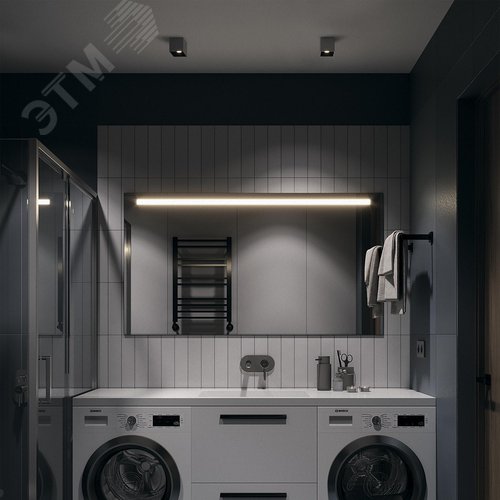 Светильник потолочный Slim GU10х1 Белый - фото 3