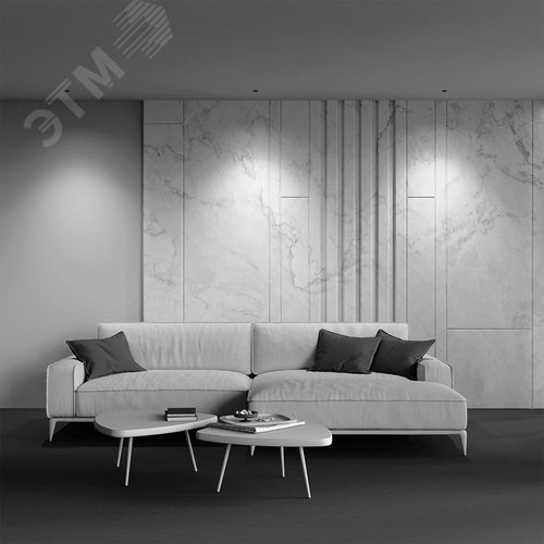 Светильник встраиваемый Mini DL059-7W4K-W Белый - фото 5