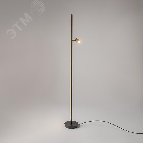 Светильник напольный (торшер) Thin LED 14W Черный - фото 4