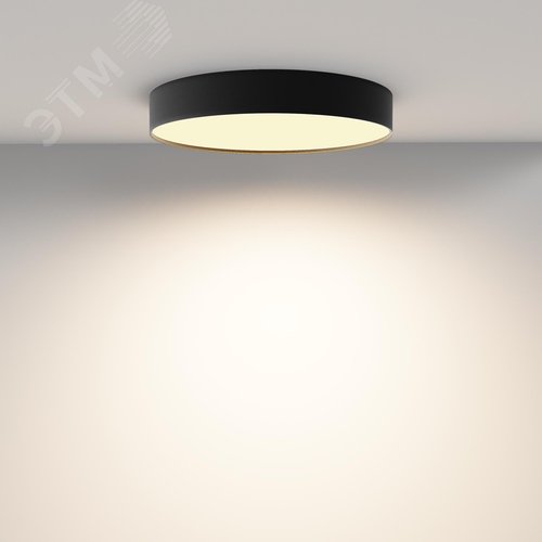 Светильник потолочный Zon LED 45W Черный - фото 3