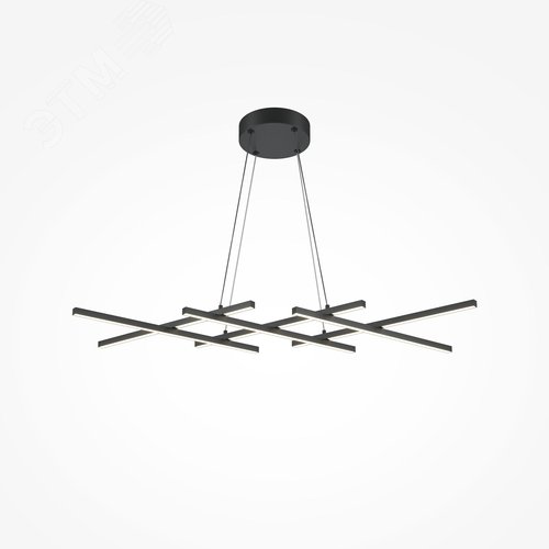 Светильник подвесной Halo LED 40W Черный - фото 4