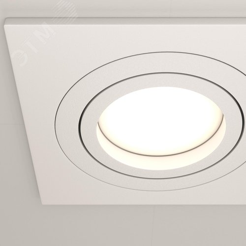 Светильник встраиваемый Atom Белый - фото 3