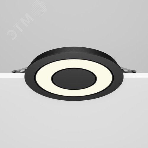 Светильник встраиваемый Vector DL102-12W3K-B Черный - фото 5