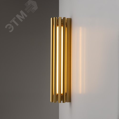 Светильник настенный (бра) Maytoni MOD410WL-L12BS3K Латунь - фото 5