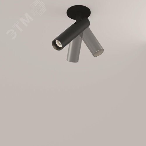 Светильник встраиваемый Focus T C141RS-L125-6W3K-B Черный - фото 3