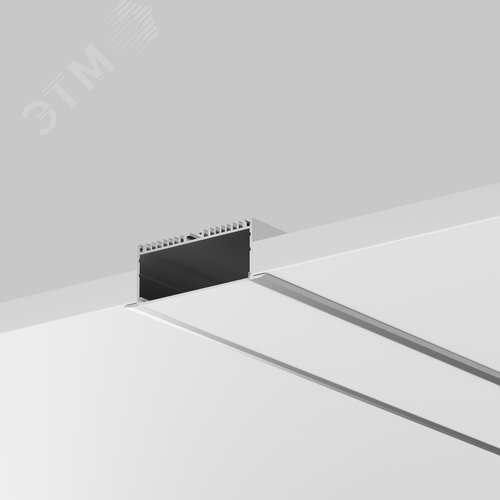 Профиль алюминиевый встраиваемый ALM-8832-S-2M - фото 3