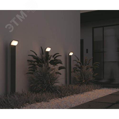 Светильник ландшафтный Outdoor Stock IP 65 LED 7W 3000 K Графит - фото 7