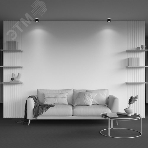 Светильник потолочный Technical C120CL-GX53-B Черный - фото 5