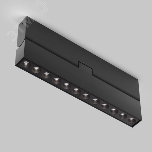 Светильник потолочный Points rot LED 12W Черный - фото 4