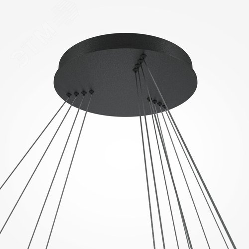 Светильник подвесной Rim LED 165W Черный - фото 4